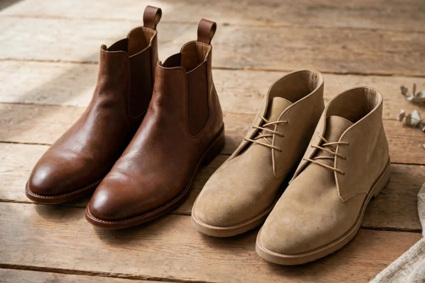 Chelsea boots vs chukka boots comparison